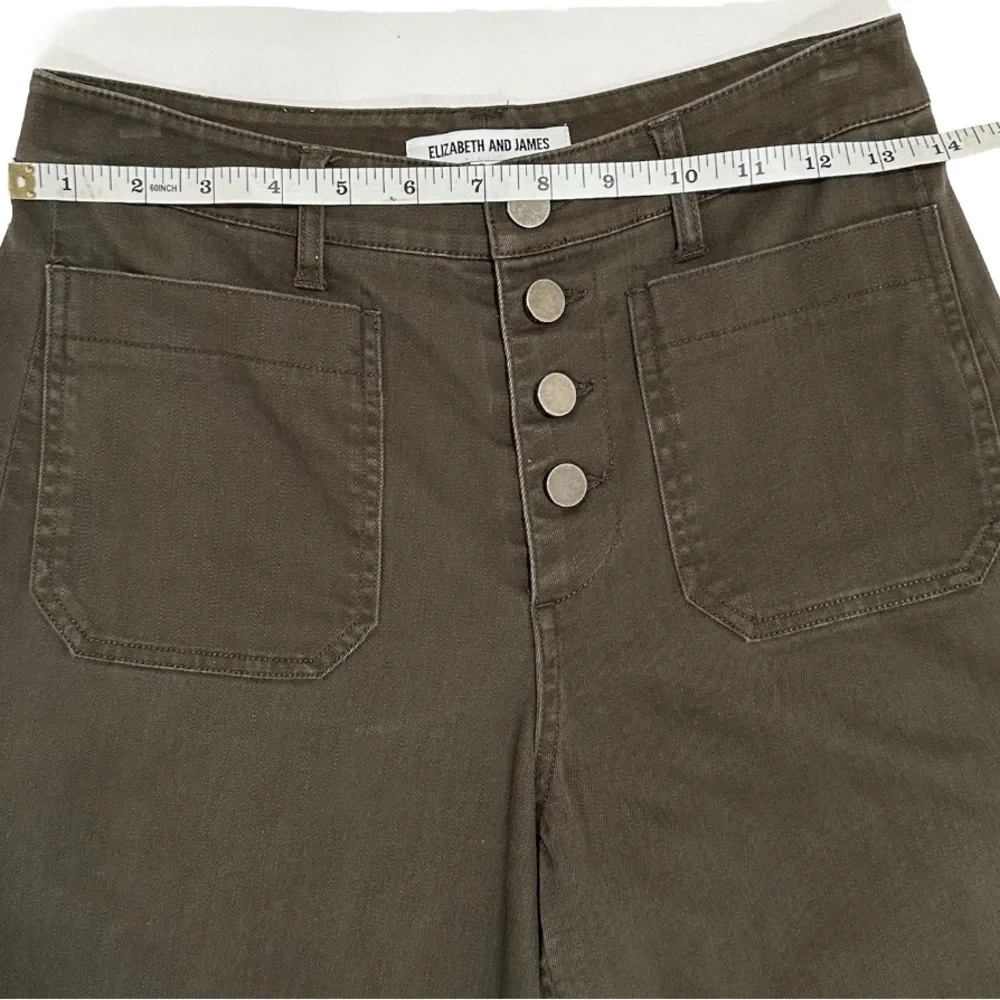 Elizabeth and James Carmine Cropped
Button Fly Wide Leg Jeans Size 26. C… - Picture 11 of 15